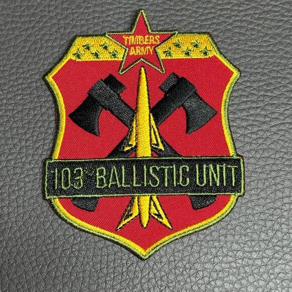 Portland Timbers Army 103 Ballistic Unit Patch 2124 Sectionals FC Soccer Merch - Picture 1 of 5